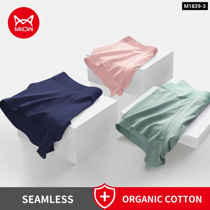 3 Piece Antibacterial Boxer Shorts For Men