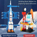 Space Shuttle Rocket Launch Construction Building Blocks