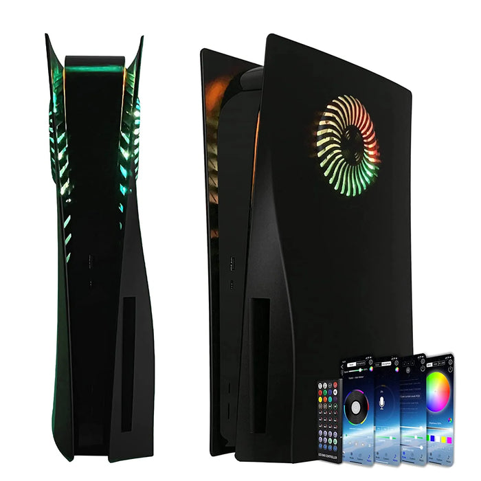 Rgb Light Strip And Cooling Vents For Ps Disc Edition