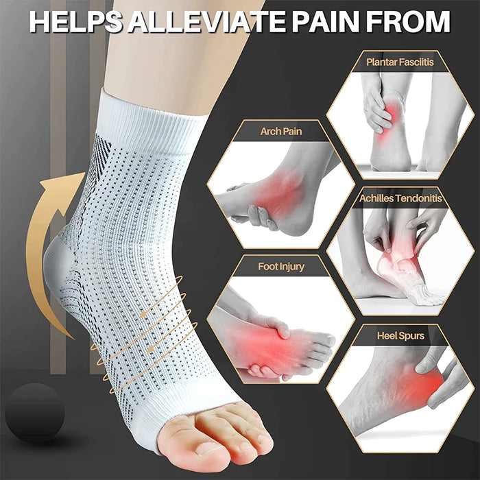 Neuropathy Ankle Socks For Men Women Ankle Gout Achilles Tendonitis And Pain Relief