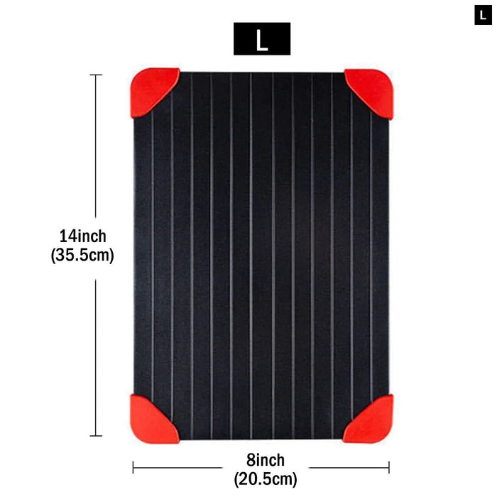 Fast Defrosting Thawing Plate With Groove Design For Frozen Meat