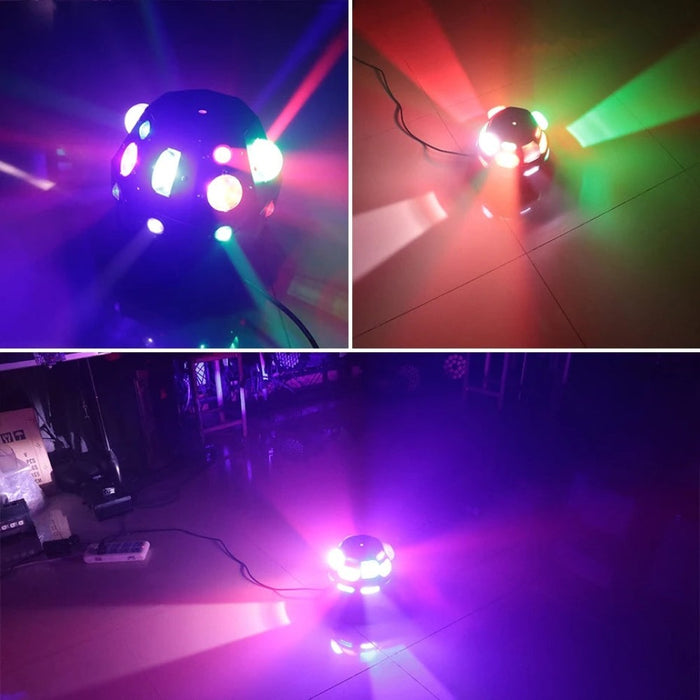 4 IN 1 DMX RGBWY LED Moving Head Beam Point Rainbow Green Laser DJ Disco Party Dance Wedding Bar Stage Lighting Effect