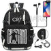 Unisex Cr7 Football Casual Daypack School Bag