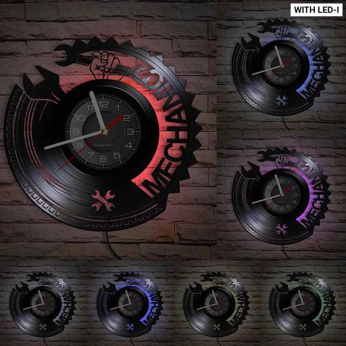 Car Repair Wall Clock