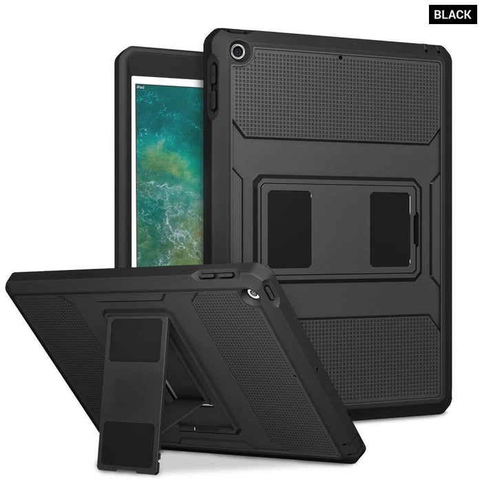 Case For 2018/2017 iPad 9.7 6th/5th Generation - [Heavy Duty] Shockproof Full Body Rugged Hybrid Cover with Built-in Screen