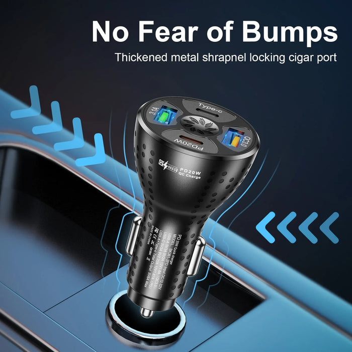 20W Usb C Car Charger For Fast Charging