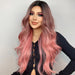 Long Wavy Pink Cosplay Wig