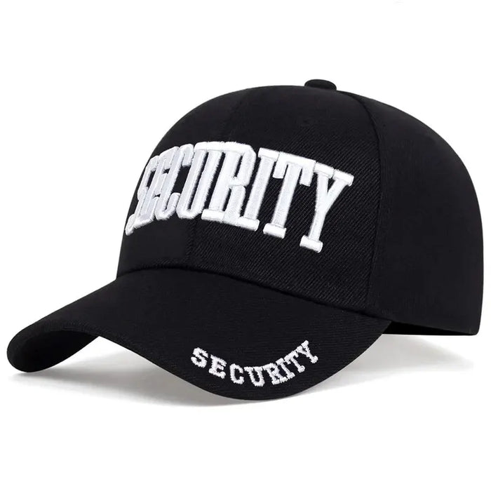 Adjustable Security Baseball Cap / Hat For Outdoor Wear