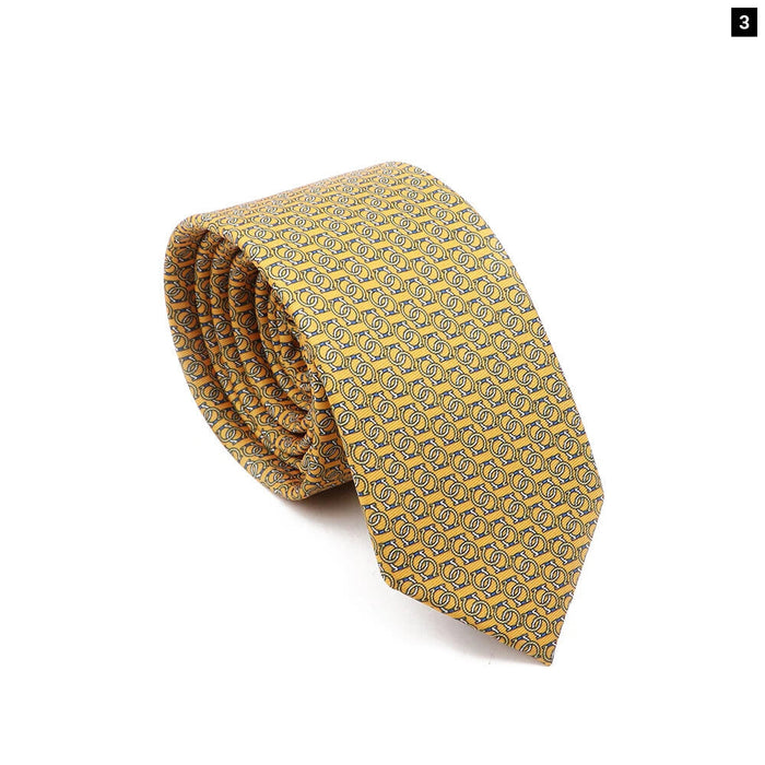 Super Soft Silk Ties For Men 6Cm Width Colourful Prints For Weddings And Business Meetings