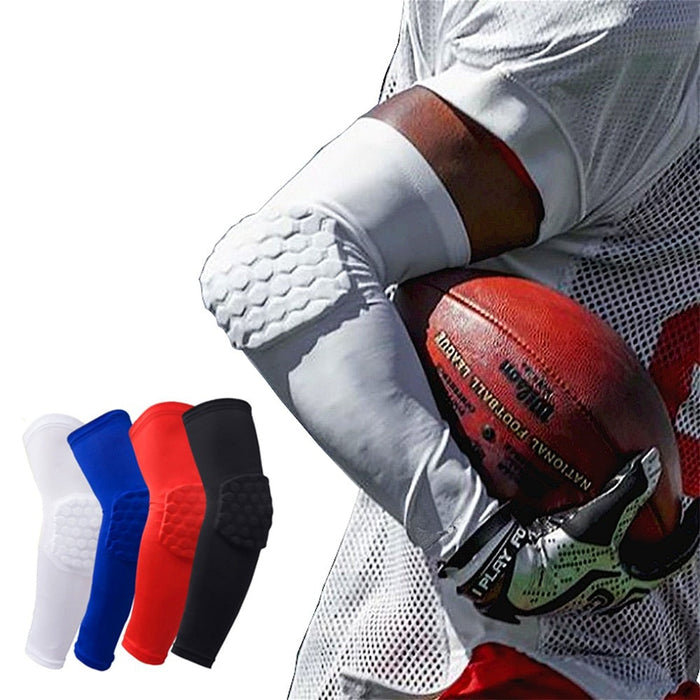 1 Pc Breathable Arm Sleeve Protector Elbow Pad For Football Basketball