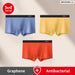 Pack Of 3 Modal Mens Boxer Shorts Antibacterial Breathable