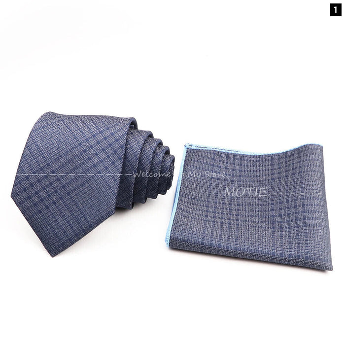 Floral Pocket Square Tie Set For Weddings Parties And Daily Wear