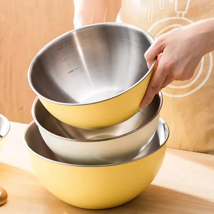 Korean Salad Mixing Bowls Set