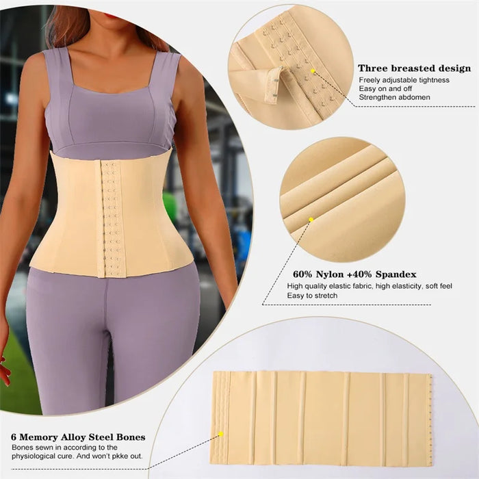 Steel Ring Waist Trainer For Limming Shapewear