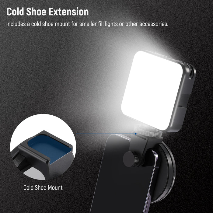 67Mm Phone Camera Cpl Filter With Metal Cold Shoe Clip Compatible With Iphone 15 Pro