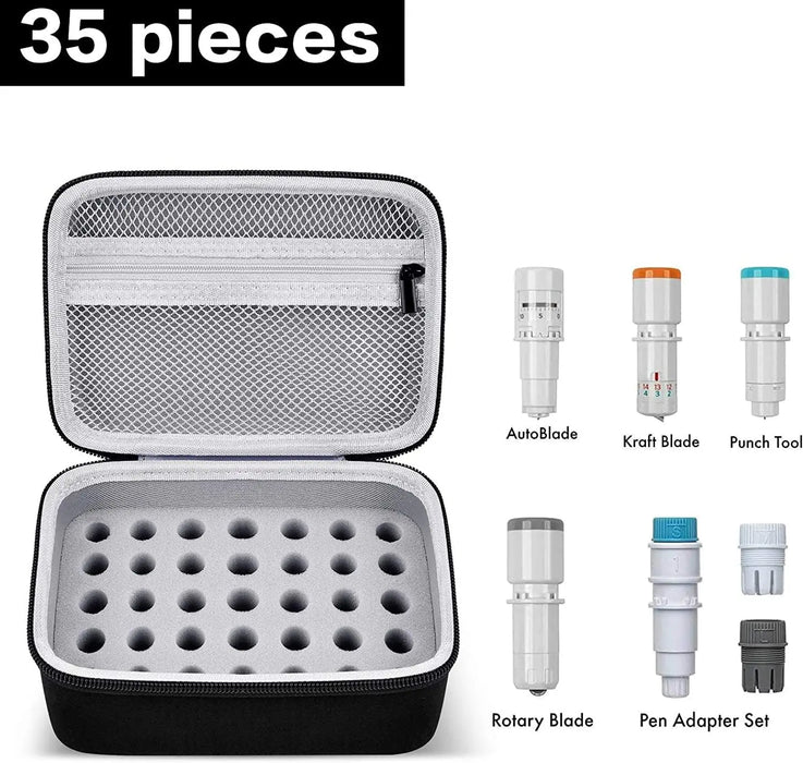 35 Piece Rotary Tool Organizer For Silhouette Cameo