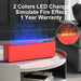 Flame Aroma Diffuser Humidifier With Led Light