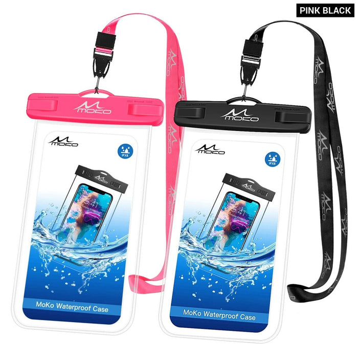 For Iphone 13 12 11 Pro Max X Xs 8 Xiaomi Huawei Samsung 2Pcs Waterproof Phone Case