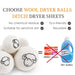 Pack Of 3 Wool Drying Balls For Anti Winding Laundry