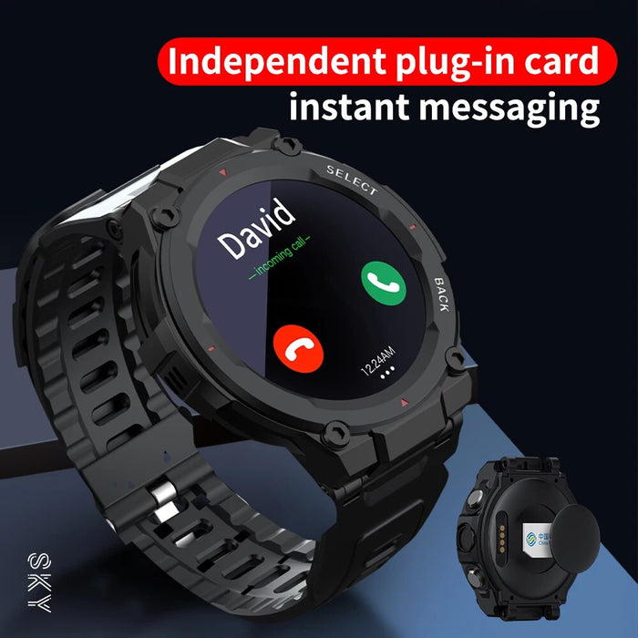 SIM Card HD Video Clock Information Reminder Sport Men Smartwatch