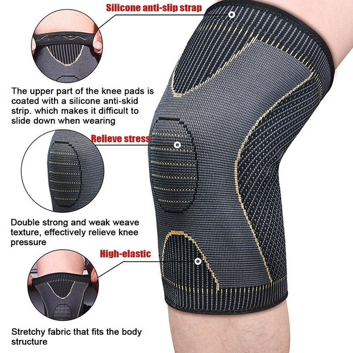 Knee Brace Leg Sleeve For Basketball Football Tennis Running