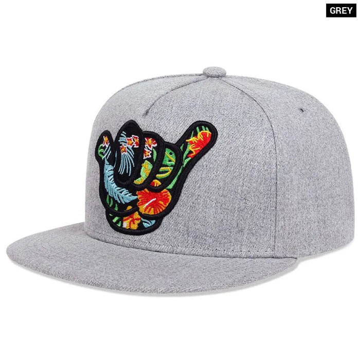 Adjustable Colourful Embroidered Baseball Cap / Hat