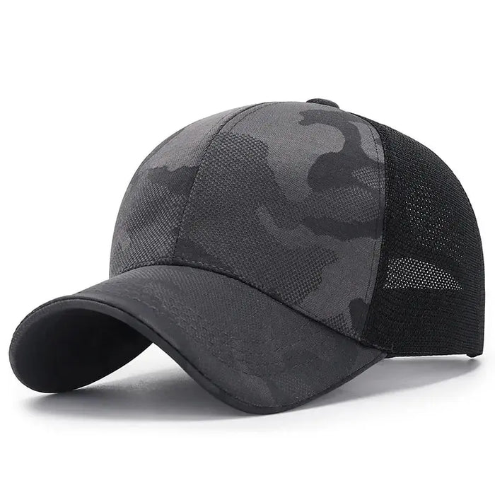 Breathable Camo Baseball Cap / Hat For Outdoor Wear