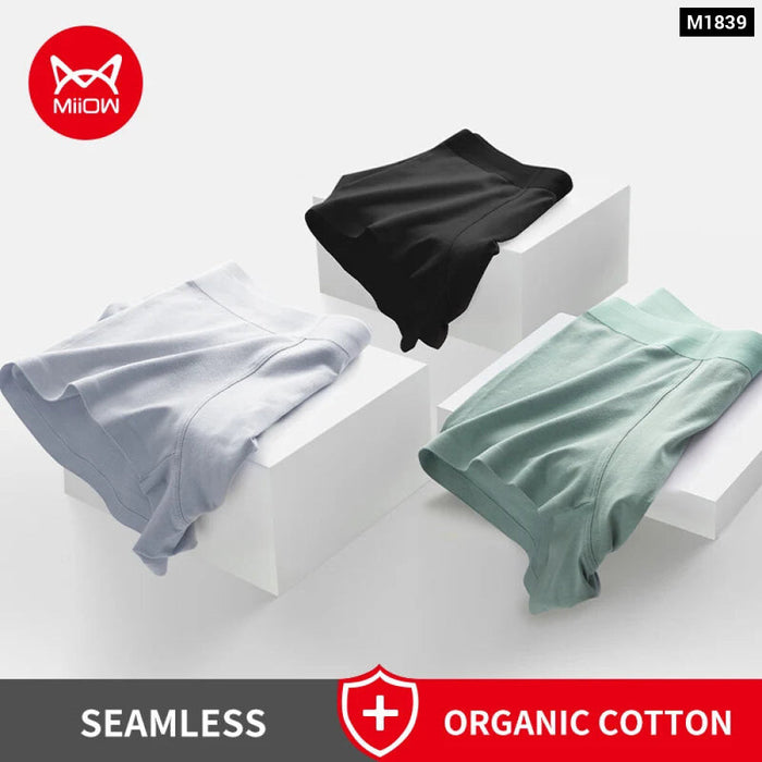 3 Piece Antibacterial Boxer Shorts For Men