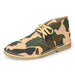 Camouflage Cow Suede Leather Men Desert Boots With Pigskin