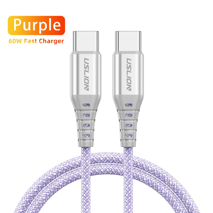 Fast Charge Usb C To C Cable For Iphone 15 Pro Max Xiaomi Redmi Note 13