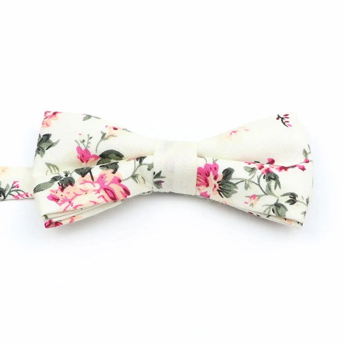 Colourful Floral Bow Ties Fashionable And Fun For Kids