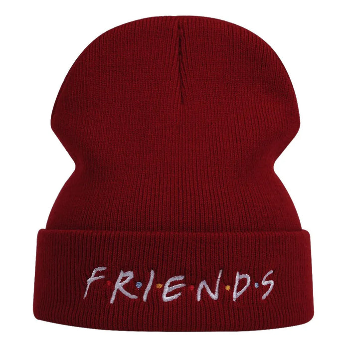 Friend Embroidered Beanie / Hat For Autumn / Winter