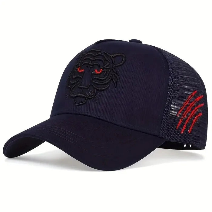 Adjustable Tiger Head Baseball Cap / Hat For Outdoor Wear