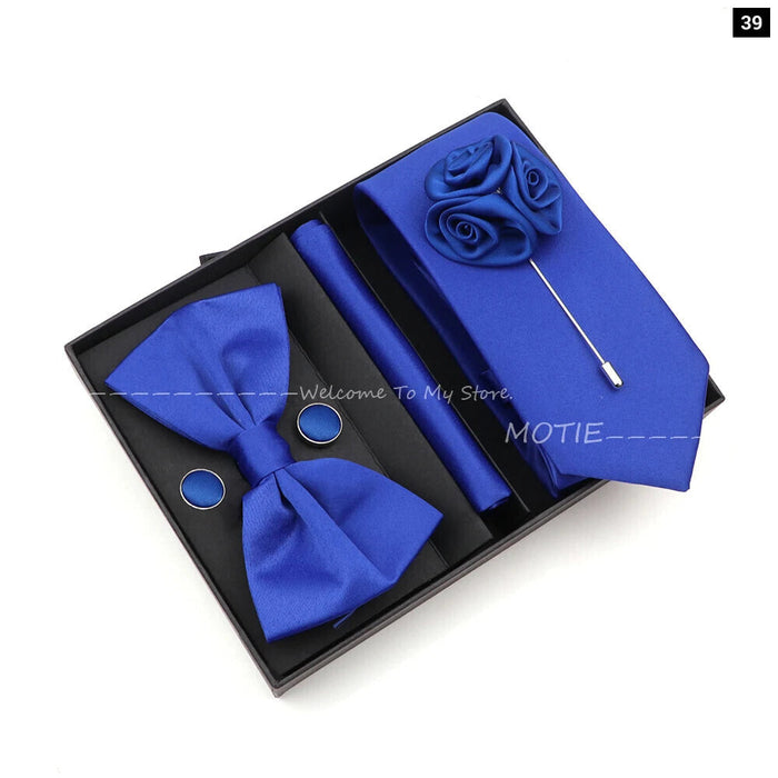 Premium Business Tie Set For Parties And Weddings