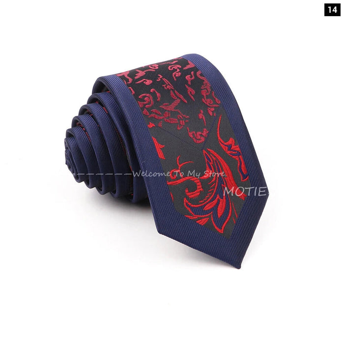 Mens Purple Geometric Tie For Weddings