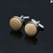 Plaid Cufflinks For Men