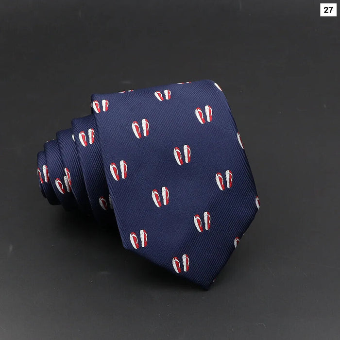 Cartoon Animal Tie For Weddings And Parties