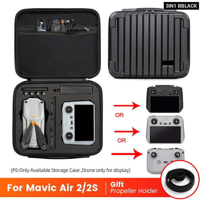 Waterproof Hard Case For Dji Mavic Air 2 Drone Travel Bag