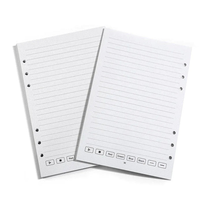 Syncpen3 Smart Pen Pu Notebook A5 6 Ring Paper Refill