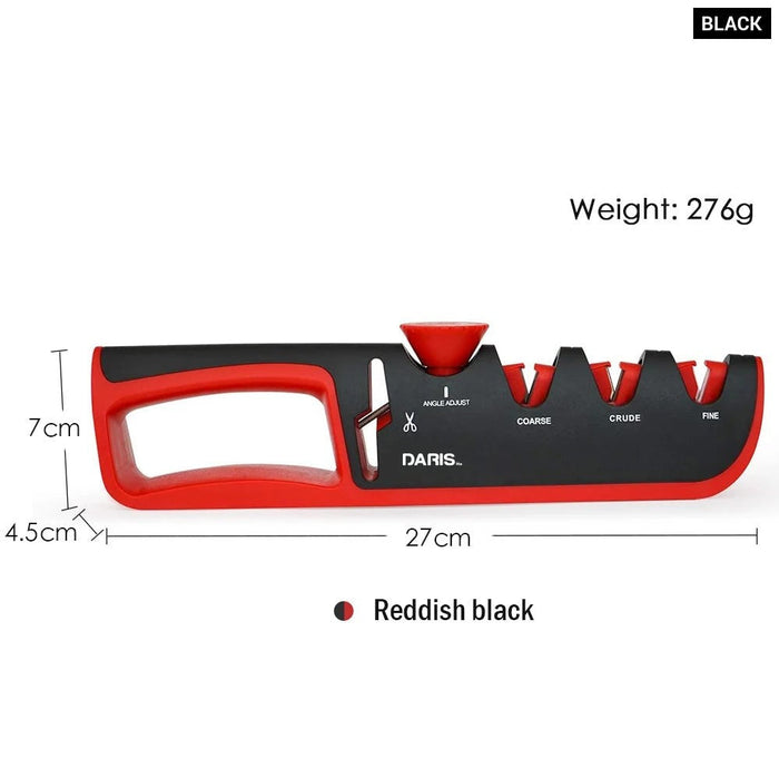 Adjustable Angle Grind Kitchen Repair Restore Polish Blades Knife Sharpener