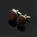 Plaid Cufflinks For Men