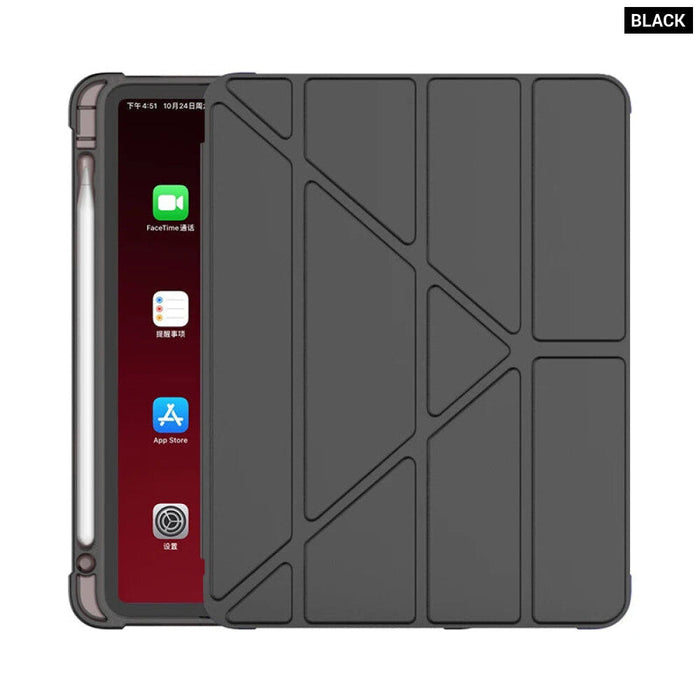 10Th Gen Ipad Cover With Pencil Holder Magnetic Folding Case For Ipad 10.9 Inch Inch Apple Tablet Accessory