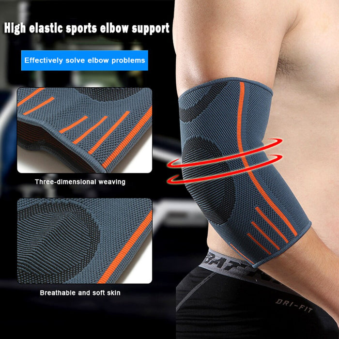 Breathable Elbow Compression Arm Brace Sleeves for Sports Protection Tendonitis