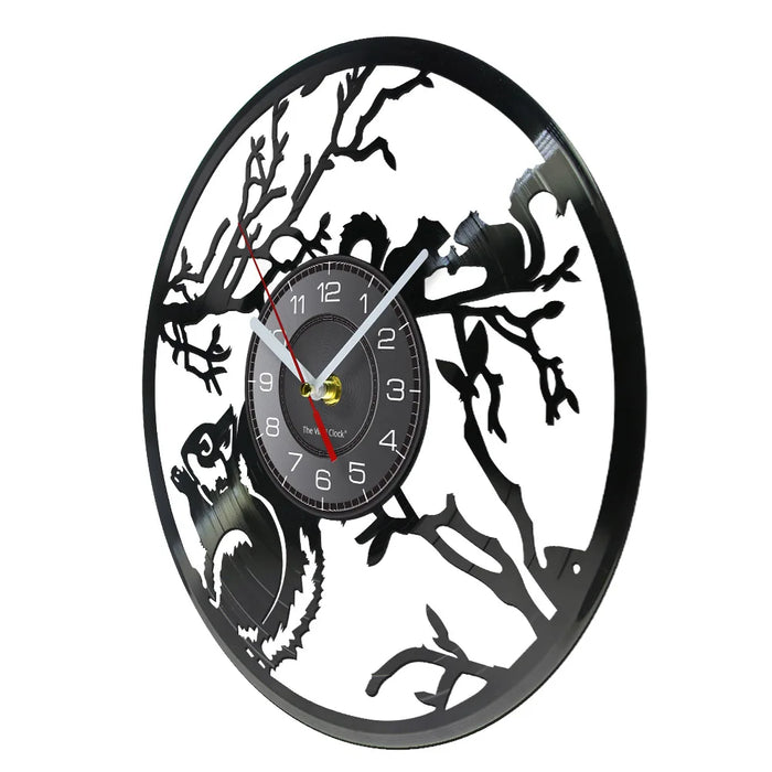 Woodland Love Wall Clock