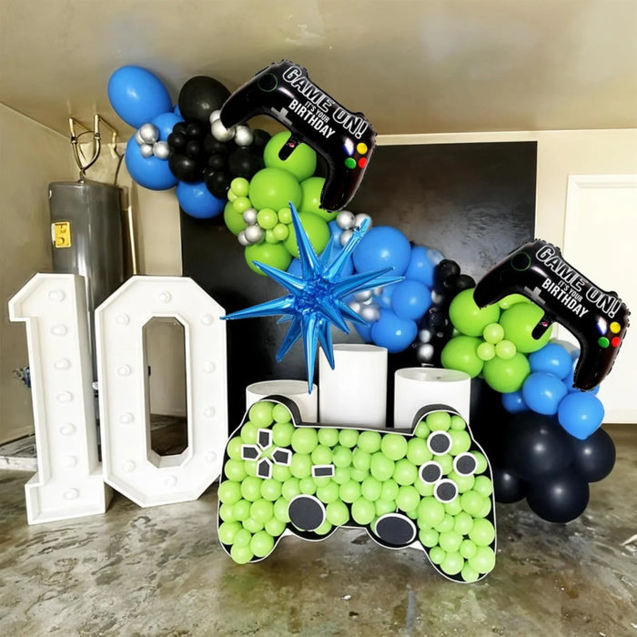 135Pcs Game-Themed Birthday Sets Birthday Parties Game Night Birthday Party Decorations Create Immersive Esports Carnivals