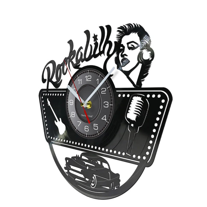 Retro Vinyl Record Wall Clock