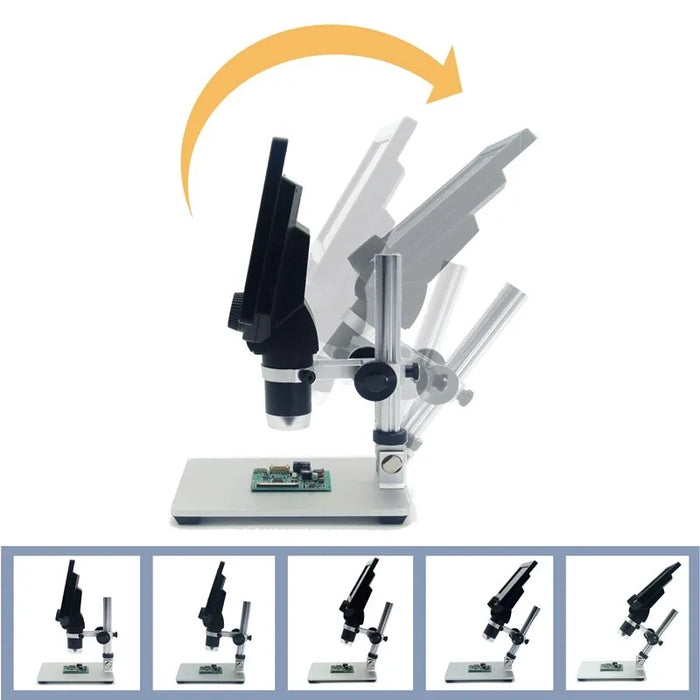 7 Lcd 12mp Digital Microscope For Soldering Repair