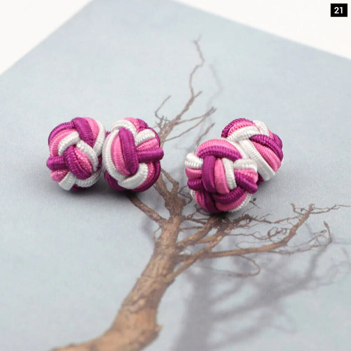 Colourful Cufflinks Diy Design