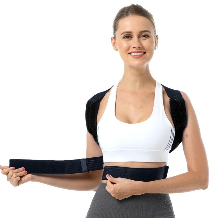 Adjustable Breathable Upper Back Straightener For Pain Relief