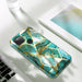 Marble Flower Shockproof Case For Google Pixel 5a 5g